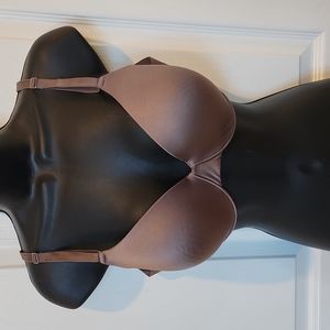 Soma Vanishing Back Full Coverage Mocha Brown Bra Size 34D